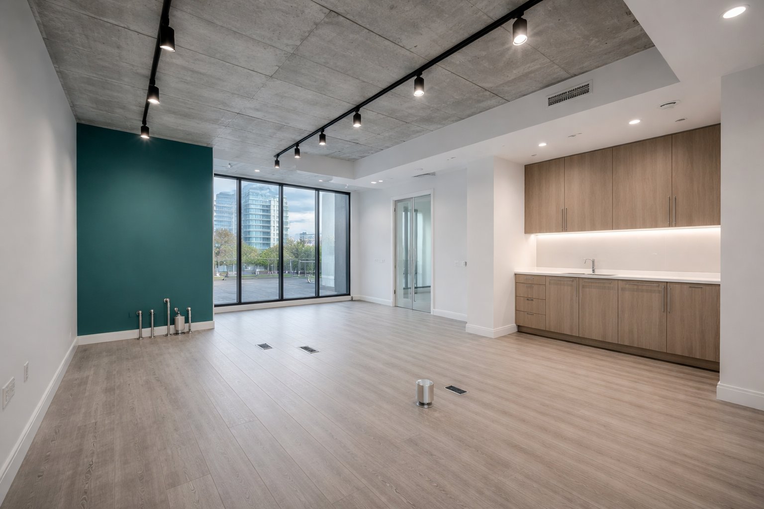 Premium medical office suite interior